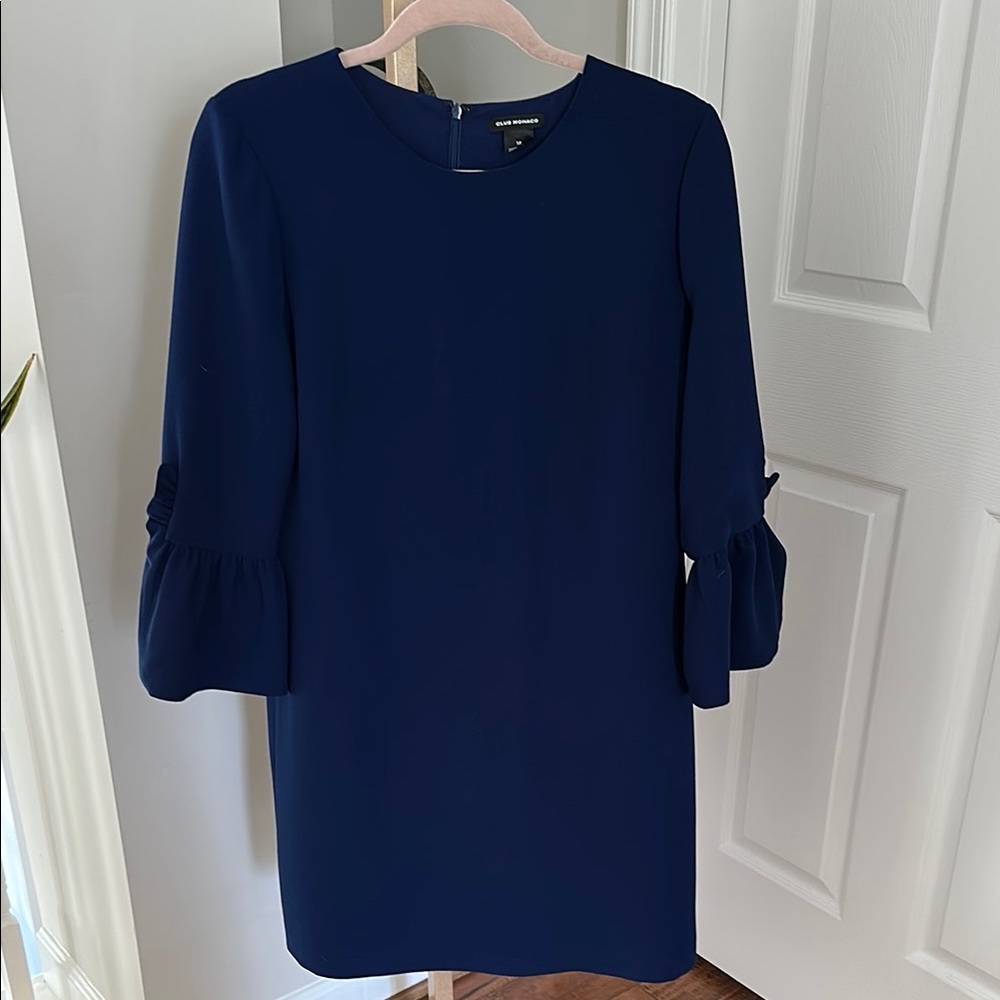 Club Monaco Navy Blue Women's Dress